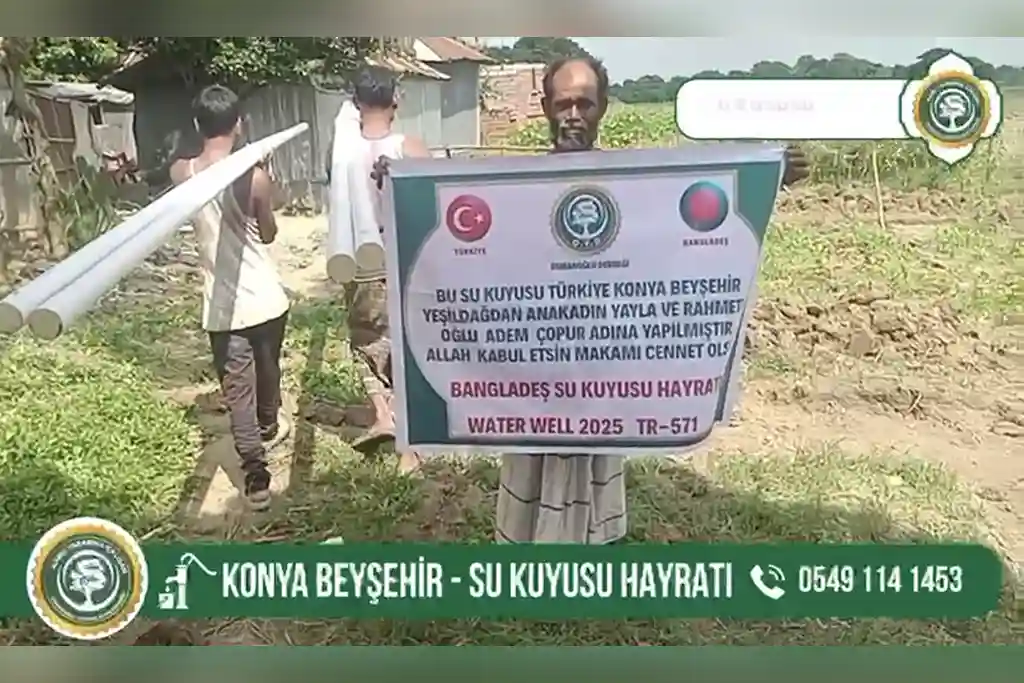 Bangladeş’te Su Kuyuları ile Hayata Umut – Osmanoğlu Yardımlaşma Derneği