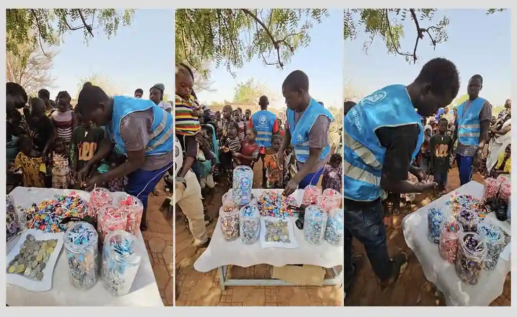 Osmanoğlu Yardımlaşma Derneği’nden Burkina Faso’da 3000 Çocuğa Şeker ve Kırtasiye Desteği