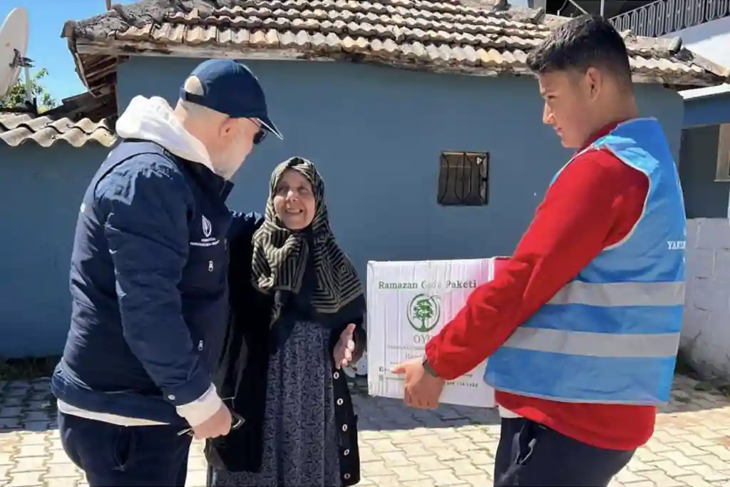 Hatay’da erzaklarınızı dağıtıyoruz…