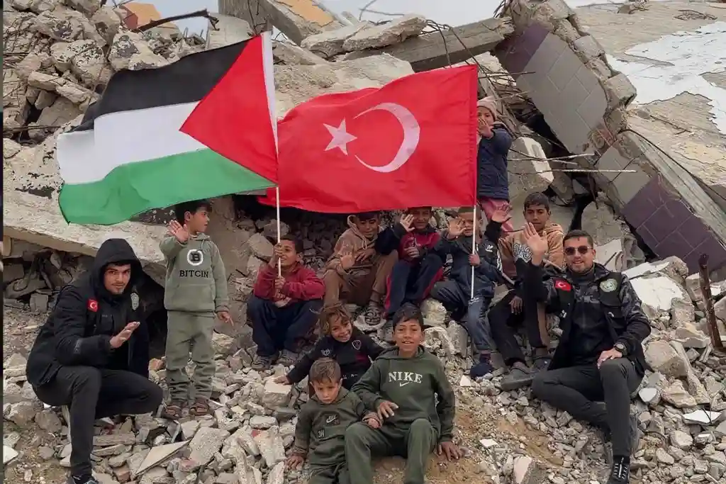 Gazze’de İhtiyaç Sahiplerine Battaniye Desteği Titizlikle Sürdürüldü