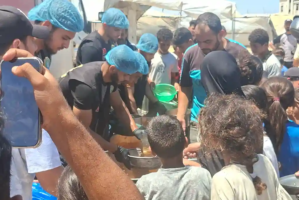 Gazze’de Gıda Krizi Büyüyor: Osmanoğlu Yardımlaşma Derneği’nden Sıcak Yemek Seferberliği