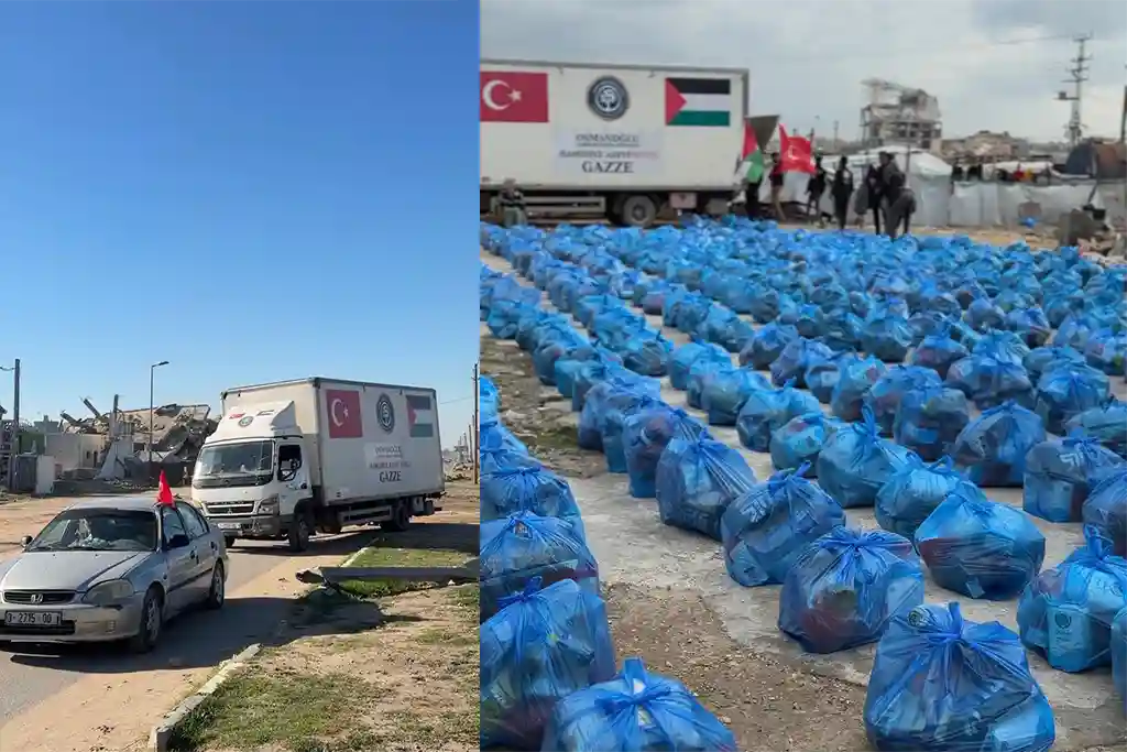 Osmanoğlu Yardımlaşma Derneği’nden Gazze’de Anlamlı Yardım: Yüzlerce Gıda Kolisi İhtiyaç Sahiplerine Ulaştırıldı