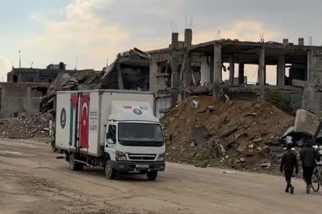 Osmanoğlu Yardımlaşma Derneği Gazze’de Erzak Dağıtımına Devam Ediyor 16/12/25