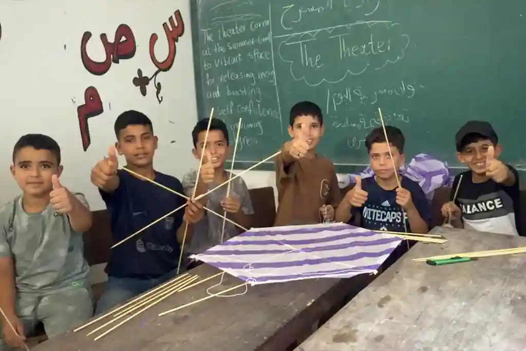 Gazze’de İnsani Yardım Seferberliği Devam Ediyor: Hamidiye Yaz Kampı ile Yetim Çocuklara Umut ve Psikolojik Destek