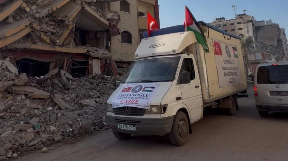 Osmanoğlu Yardımlaşma Derneği’nden Gazze’ye Umut: Mobil Aşevi Hizmete Girdi