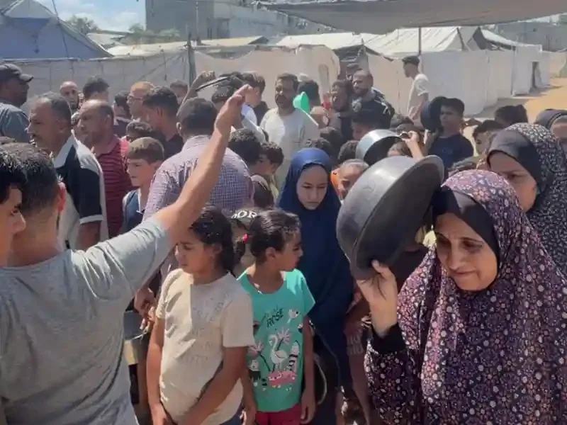 Saldırı sonrası onarılan Hamidiye Mutfağı'nda Gazze halkı için sıcak yemek hazırlıkları